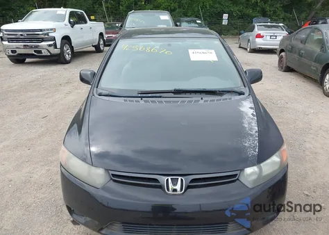 2007 Honda Civic Lx из США, поврежденный, VIN 2HGFG12667H565776